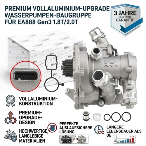 Wasserpumpe vollaluminium für - vollaluminium,